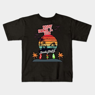 Surf, Sand & Sun Orchard Beach Essential Kids T-Shirt